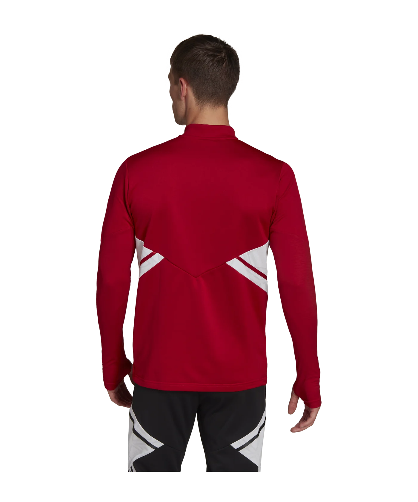 adidas Condivo 22 HalfZip Sweatshirt Rot Weiss