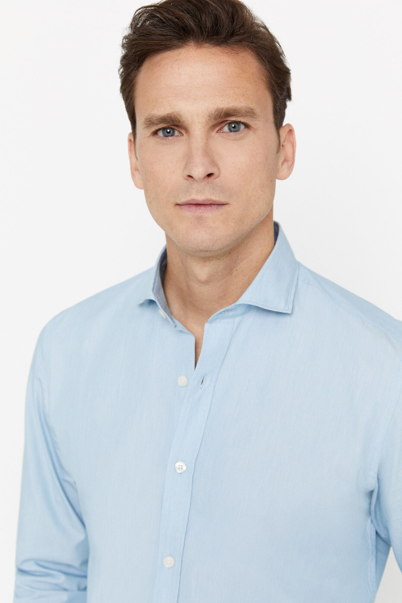 Camisa lisa coolmax slim fit - Verde