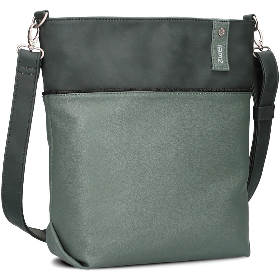 zwei Jana J12 - Schultertasche 33 cm eucalyptus