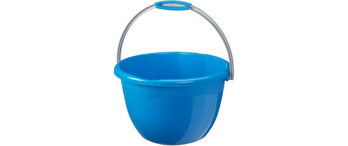 Putzeimer Water-Line 14 l, BlauPlastikeimer mit Ausguss