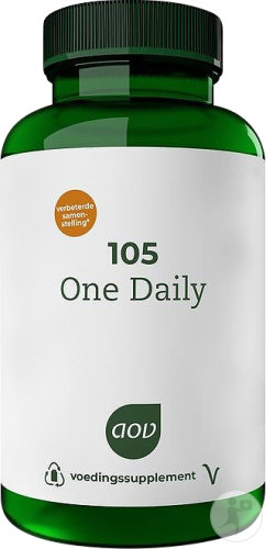 AOV 105 One Daily Multivitamines Complément Alimentaire 60 Comprimés