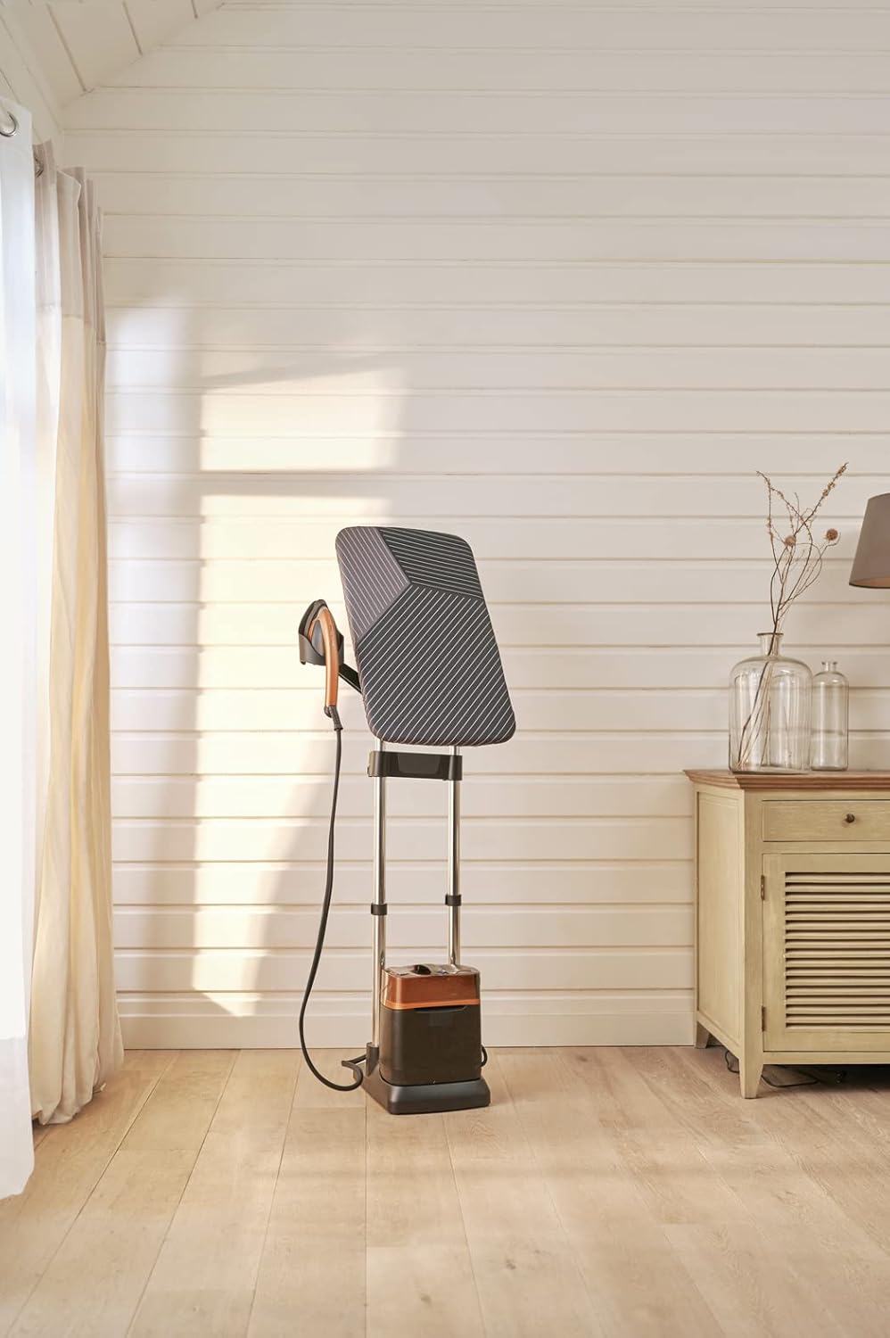 Tefal IXEO Power All-in-One-Dampfbügelstation, Bügeleisen, integriertes 3-Positionen-Smartboard, leichter Dampfglätter, Hochdruckdampf-Technologie, 5,8 bar Dampfdruck, schnelles Aufheizen, QT2020E0