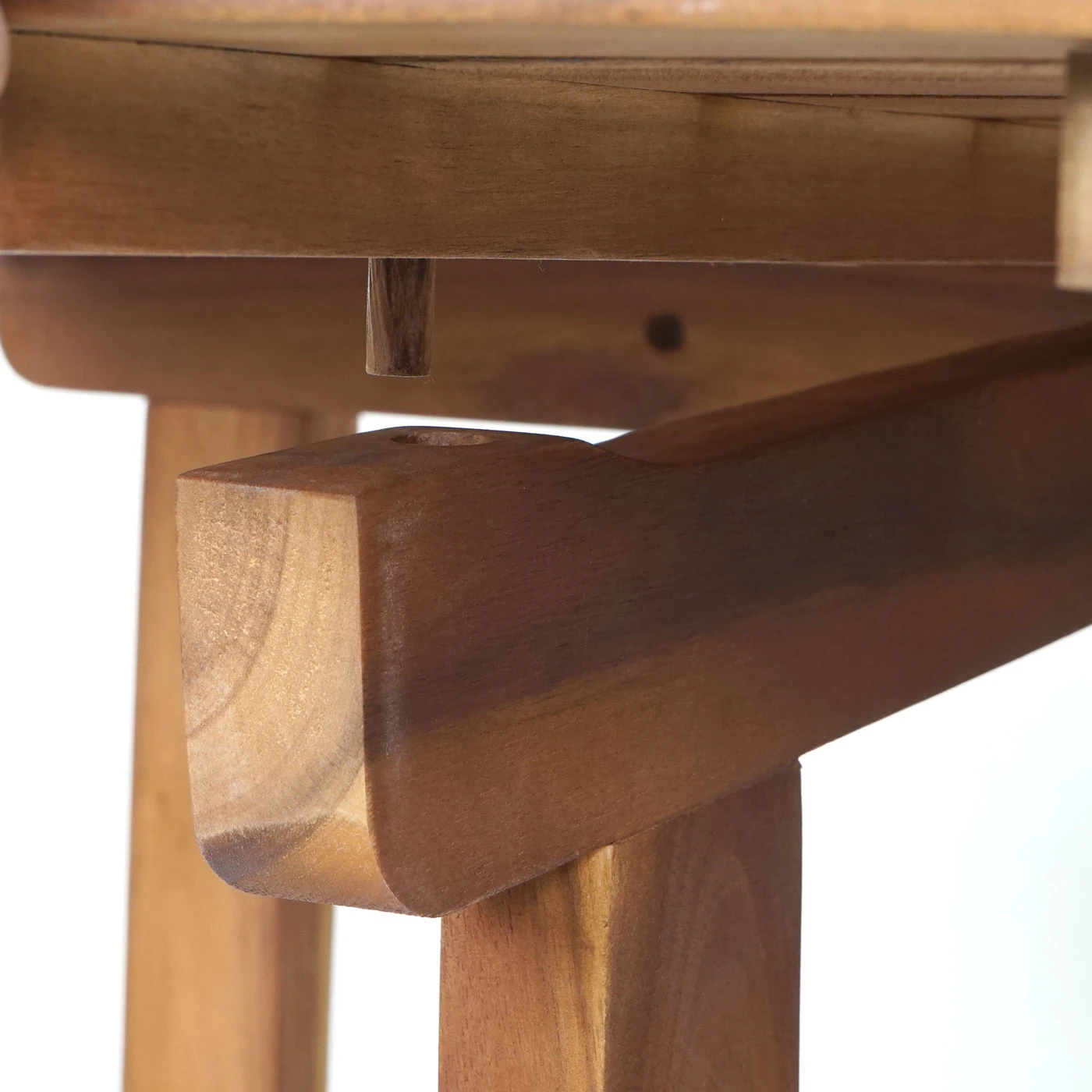 Klapptisch MCW-L19, Gartentisch Balkontisch, In-/Outdoor klappbar Akazie Holz MVG-zertifiziert 71x70x34cm