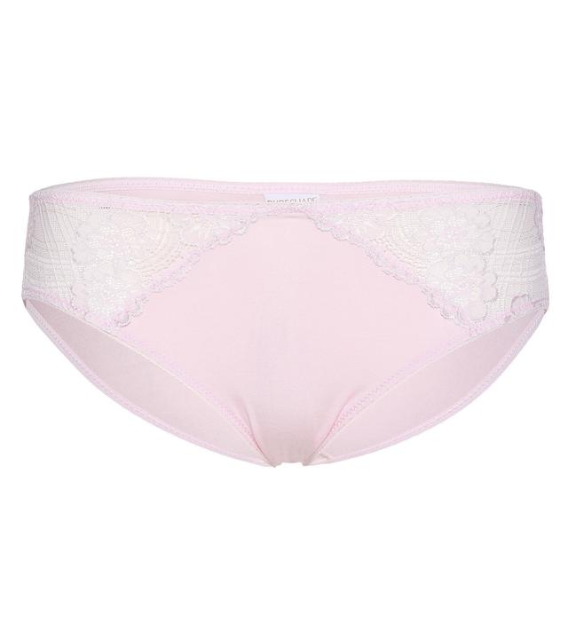 Slip mit Spitze, 4er-Pack