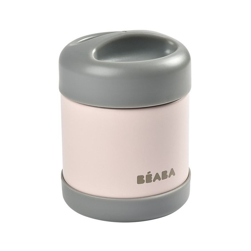 Portion inox isotherme Thermo-Portion 300 ml - Light Pink - Ecru