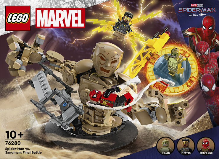 Lego Spiderman mod Sandman 76280