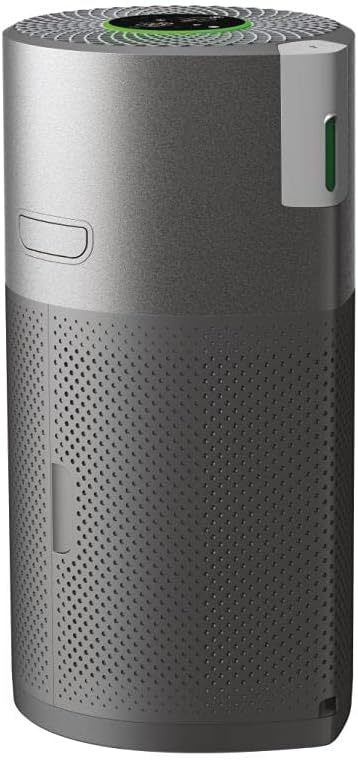 Hoover H-PURIFIER 500 Luftreiniger – mit HEPA-13 Filter für gute Luftqualität – Luftmesser mit CO-Warnsystem – mit Diffusor-Funktion – mit App & LED-Display steuerbar, für Räume bis 110 m² [HHP55CA]