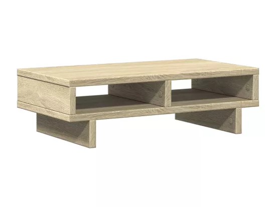 Support de moniteur chêne sonoma 50x27x15 cm bois d'ingénierie