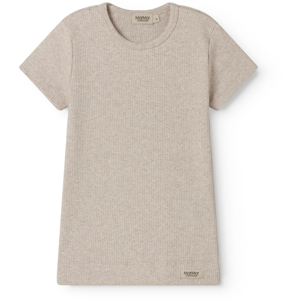 Køb MarMar Modal Melange Light Beige Mel. Plain T-shirt