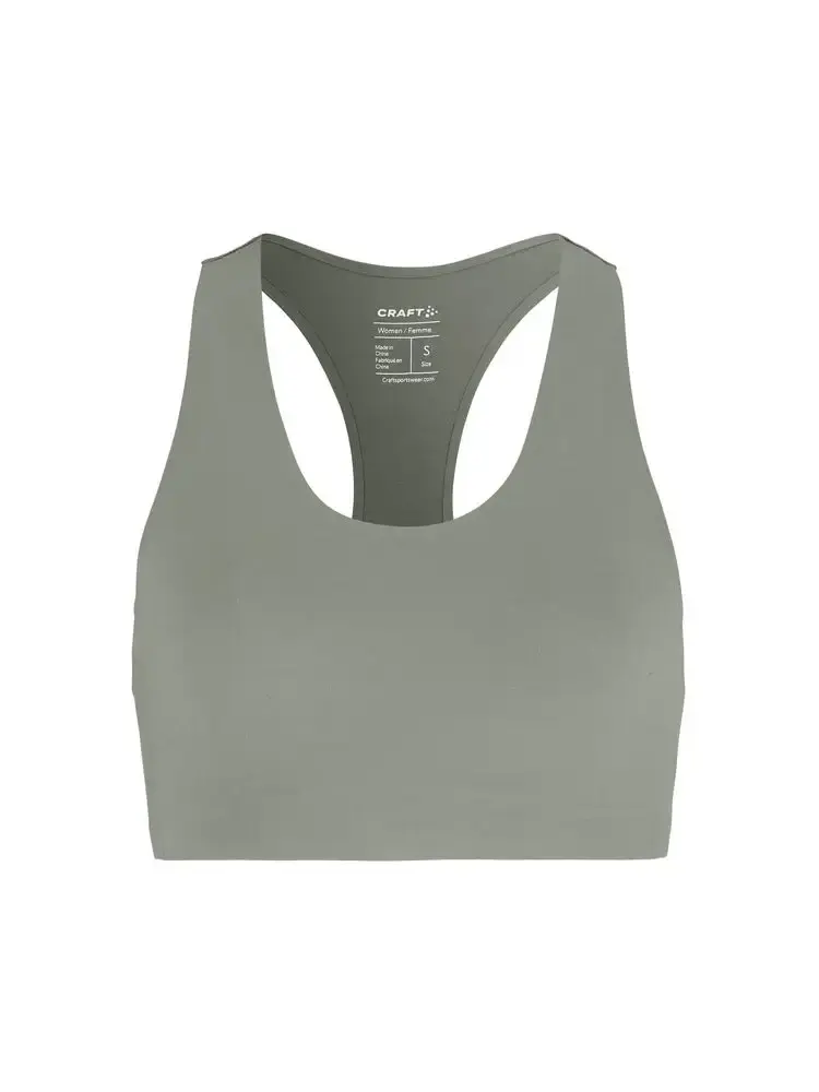 Craft Collective Padded Sport BH Grijs/Groen