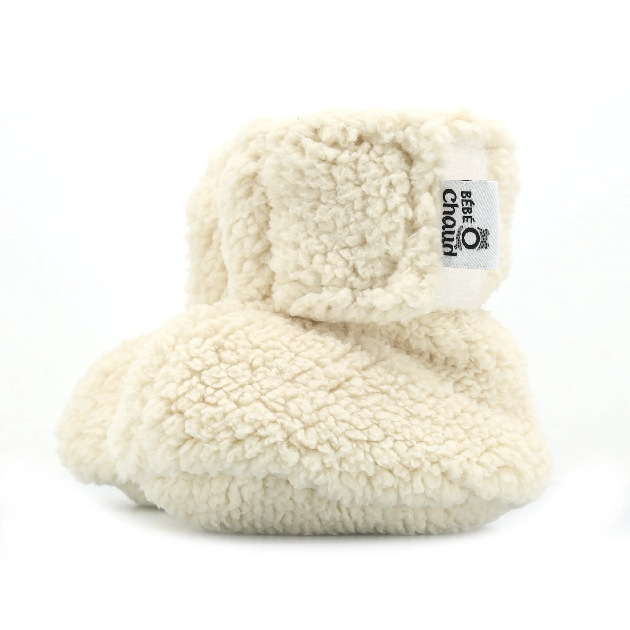 Bébé Ô Chaud Pantoufles Sherpa 0-6mois