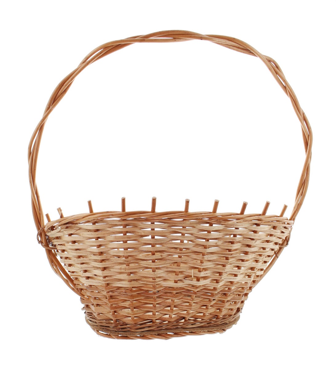 FRANK FLECHTWAREN | Natuurlijke geschenkmand, 45 x 28 x 22 cm,