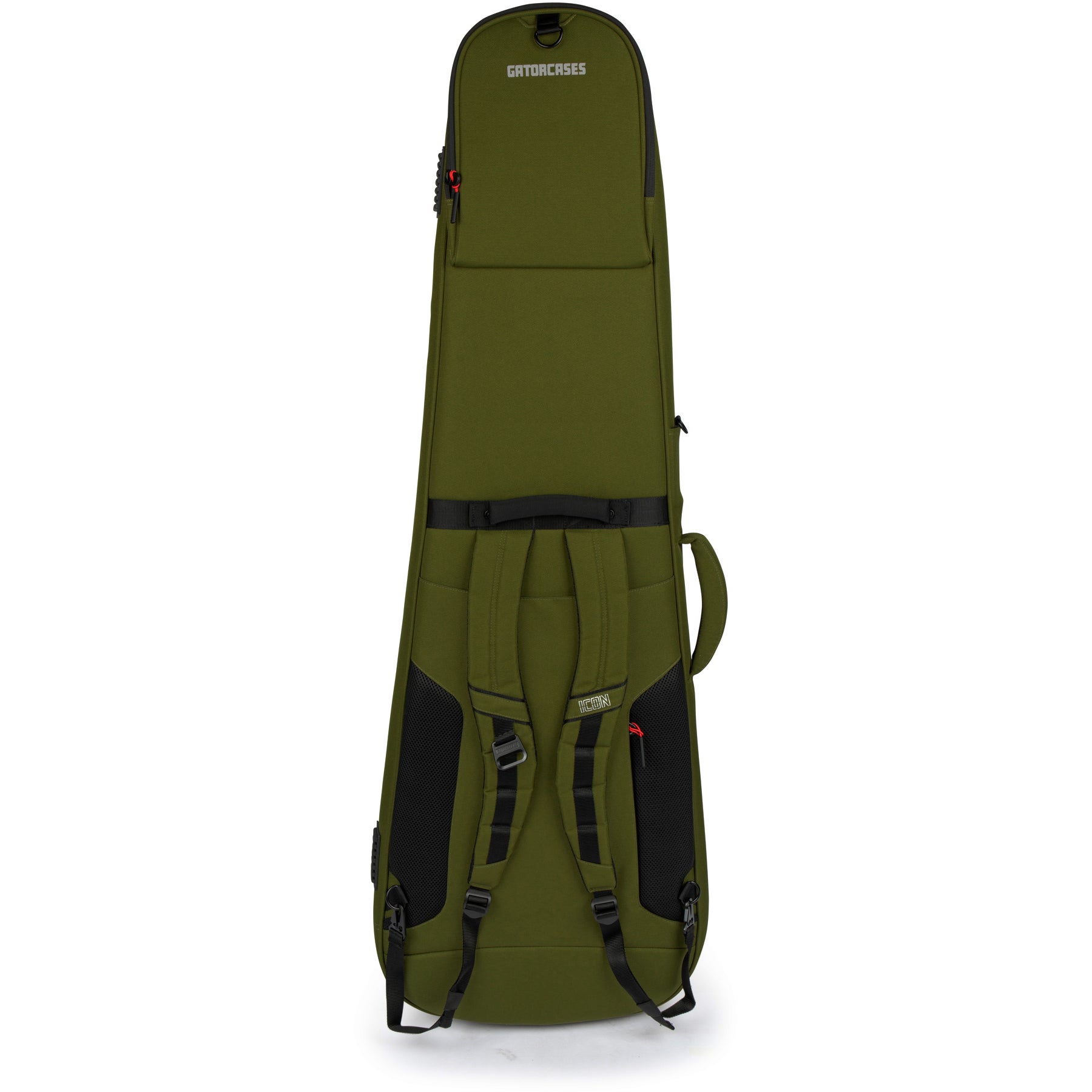 Gator Cases G-ICONBASS-GRN Icon serie softcase voor elektrische basgitaar - groen