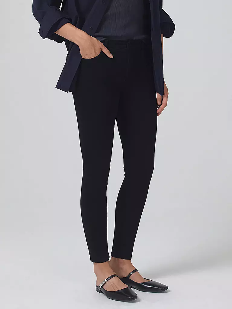 CITIZENS OF HUMANITY Jeans Slim Fit 7/8 ROCKET schwarz
