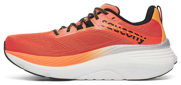 Chaussures Running Saucony Hurricane 24 Orange/Noir Homme
