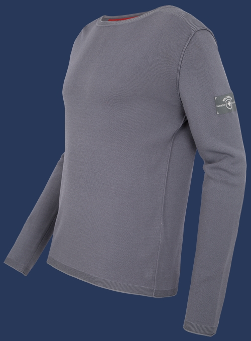 Herren Pullover 003 KoNitA, Bluegrey