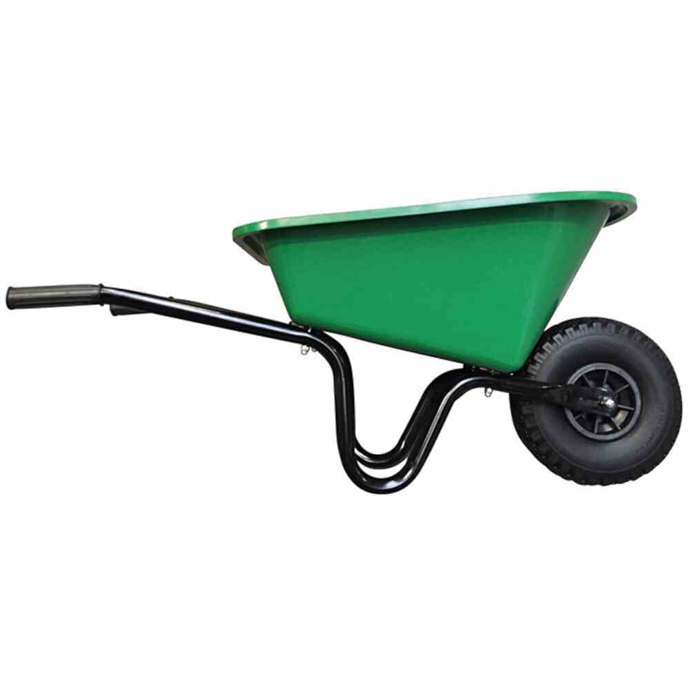 Kinderschubkarre - grün - Kunststoff -20 Liter