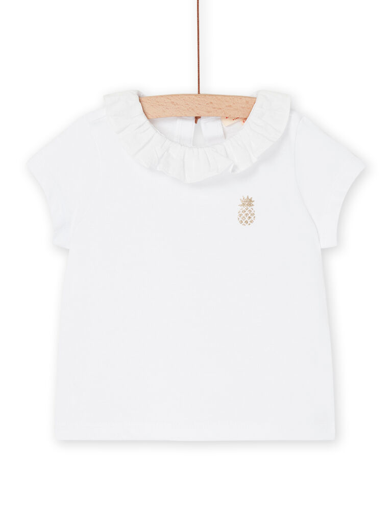 T-shirt blanc à manches courtes