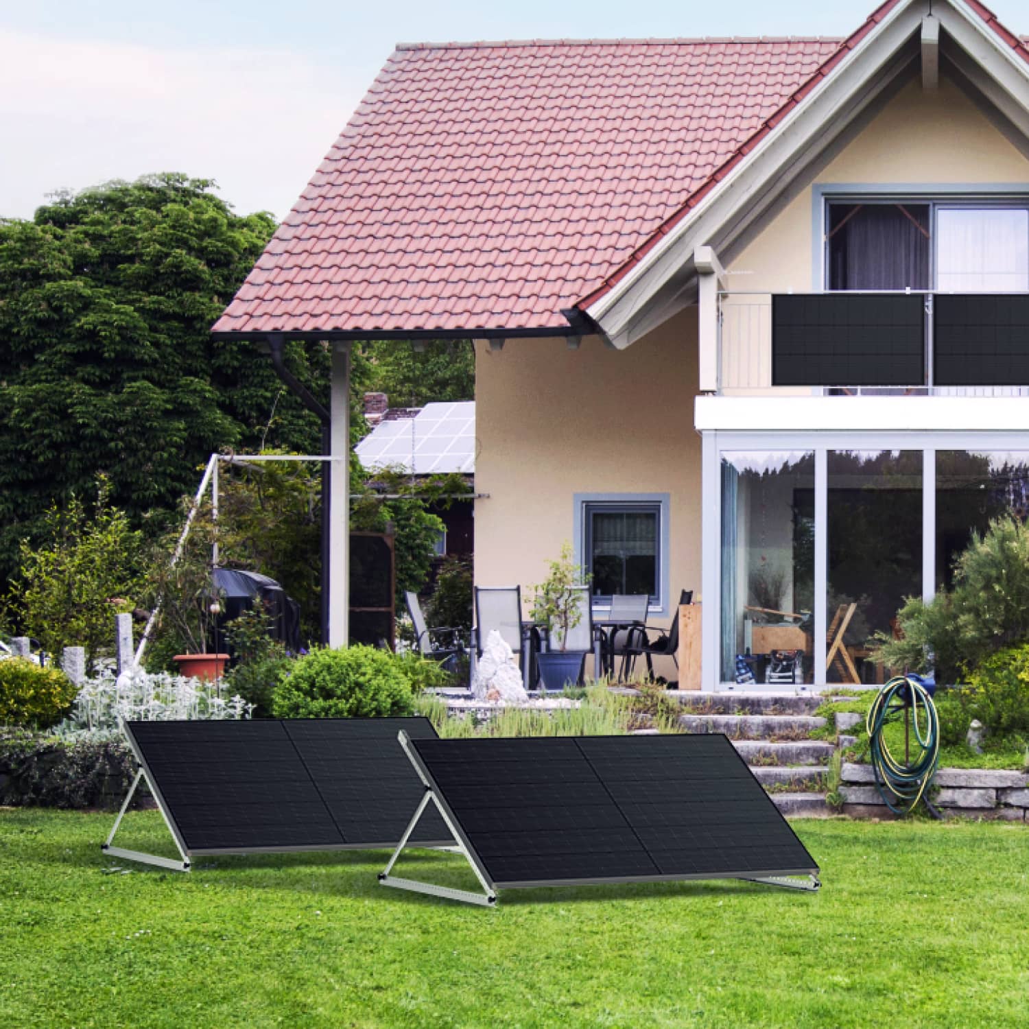 EcoFlow PowerStream Balkonkraftwerk 800 W für Garten