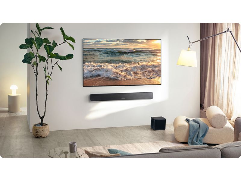 Samsung Soundbar HW-QS700F 3.1.2 Soundbar mit 345 Watt Subwoofer