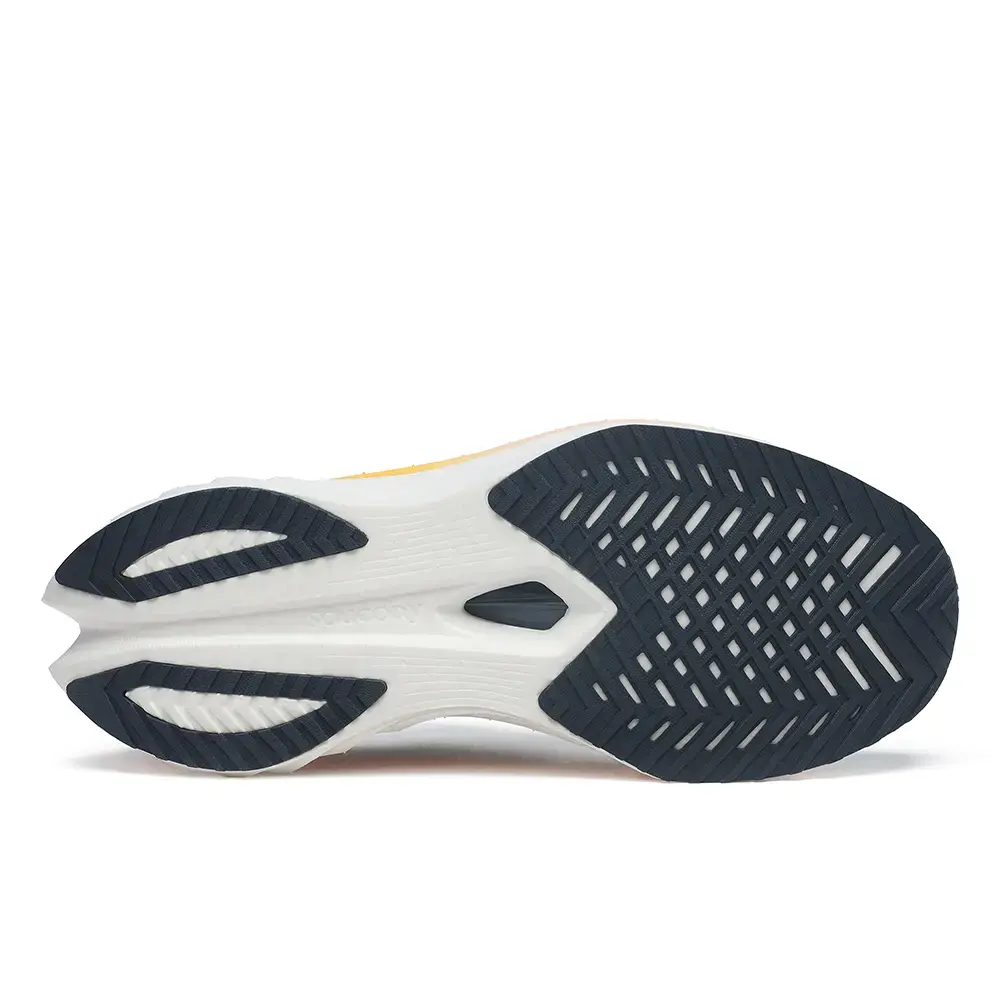 Saucony Endorphin Speed 4 Hardloopschoenen Donkerblauw/Oranje Dames