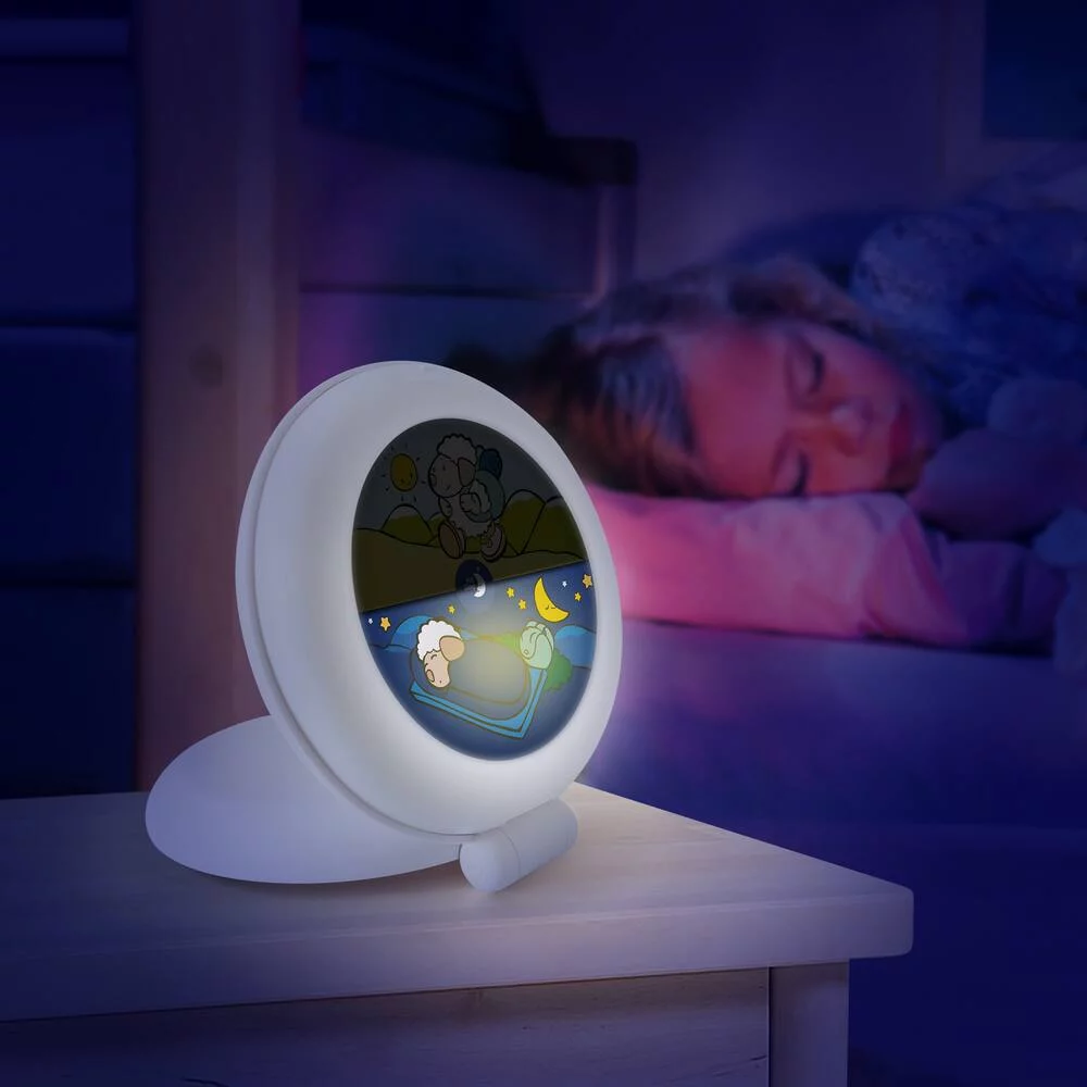KID'SLEEP GLOBETROTTER - REVEIL EDUCATIF NOMADE LUMINEUX - BLANC