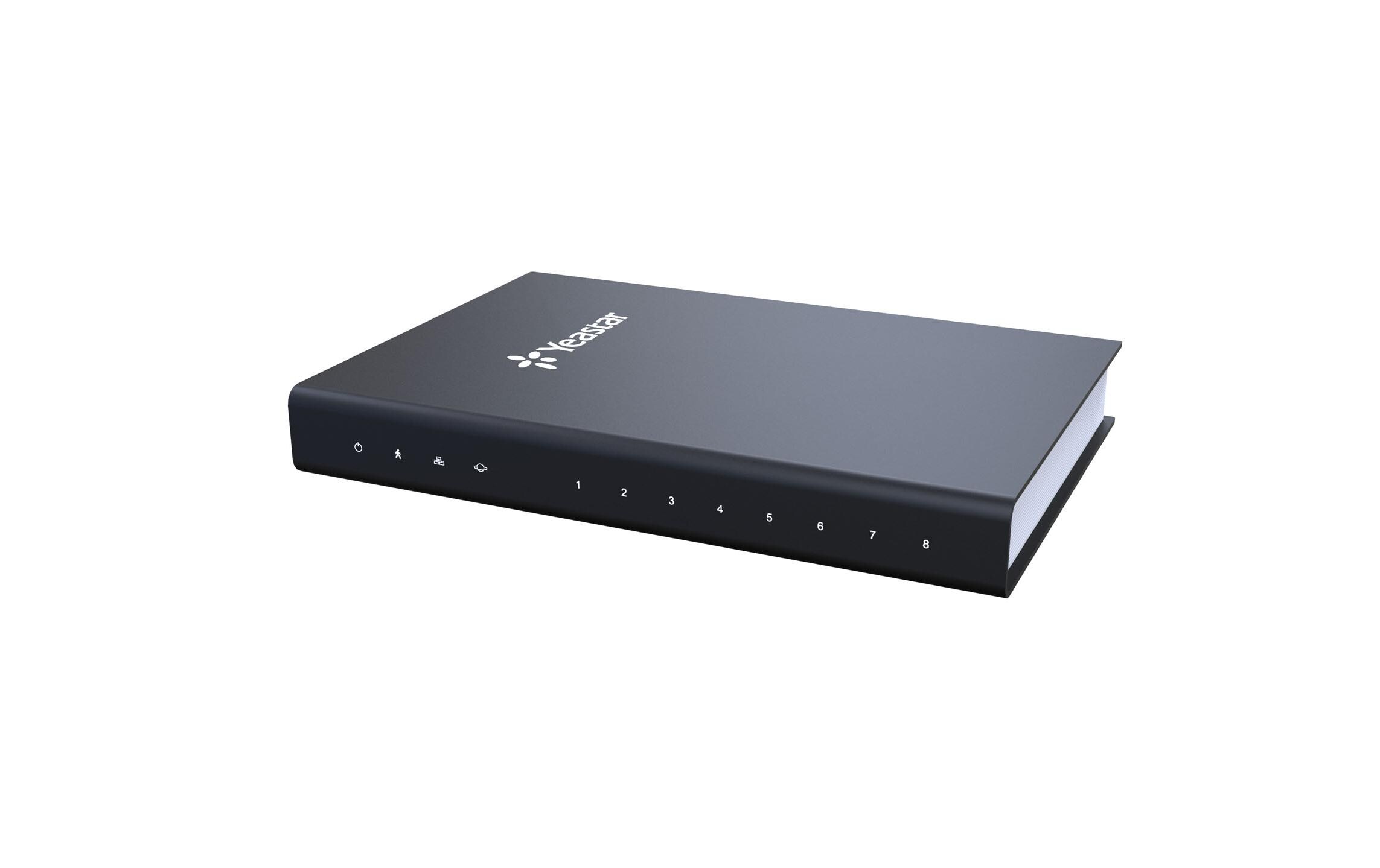 Gateway TA800 VoIP-Analog 8x RJ11 FXS<br>FXS-VoIP-Gateway der TA-Serie