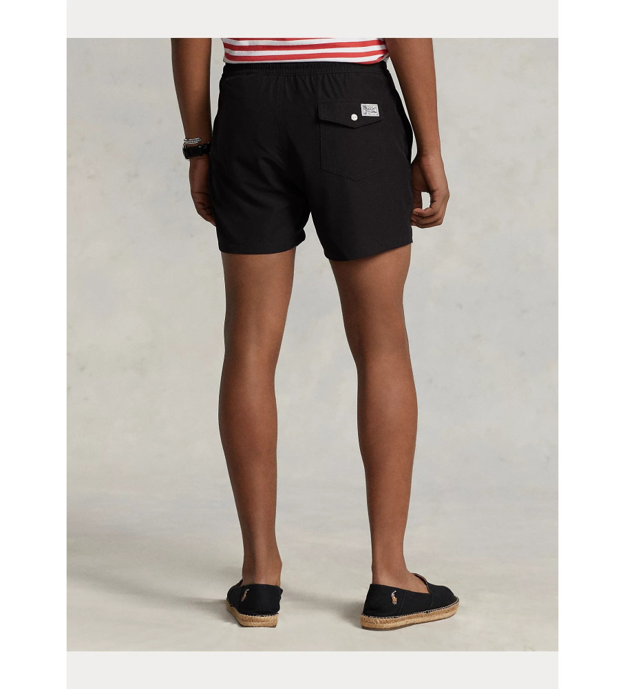 Calção de banho Ralph Lauren Traveler preto tipo bermuda
