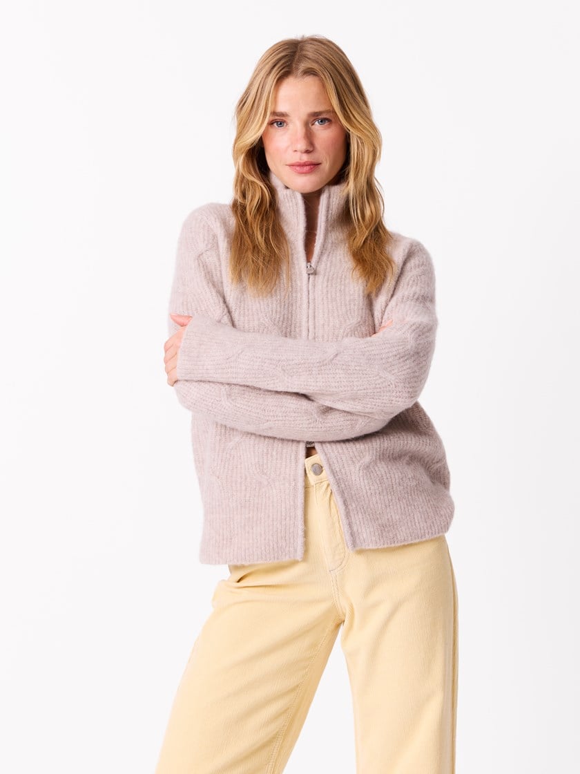 Filippa cardigan Feather Gray