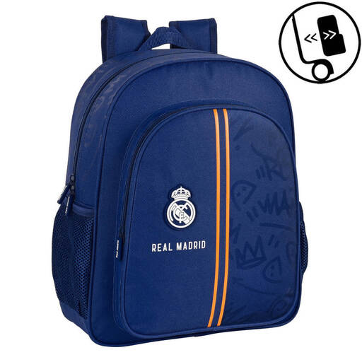 Mochila Safta M640, branca, tamanho padrão unissex infantil