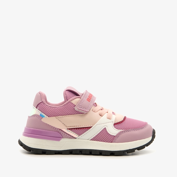 Braqeez meisjes sneakers met roze details