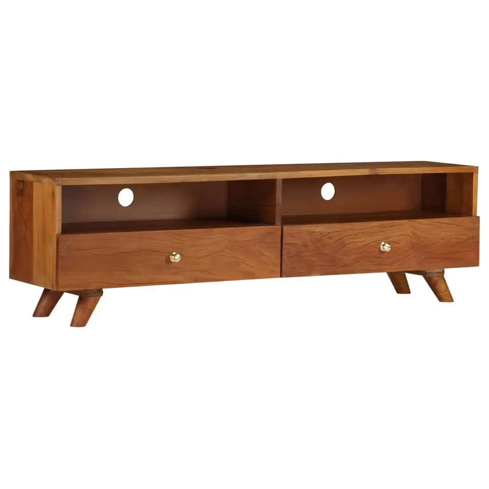 vidaXL - Tv-kast - Bruin - Hout