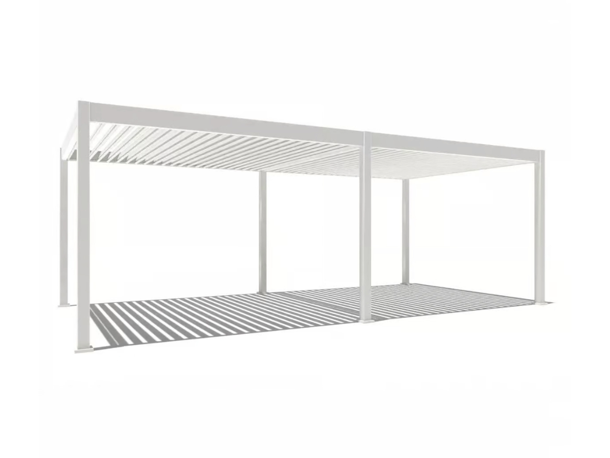 Orion Deluxe 360x720cm elektrische LED overkapping - white