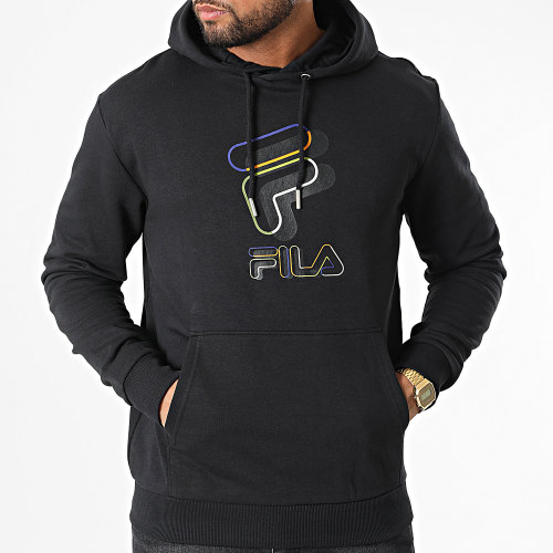 Sweat Capuche Bever FAM0186 Noir