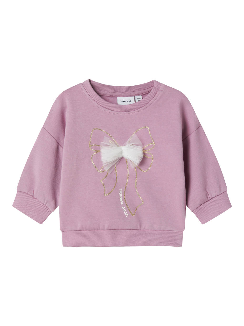 NAME IT sweater roze