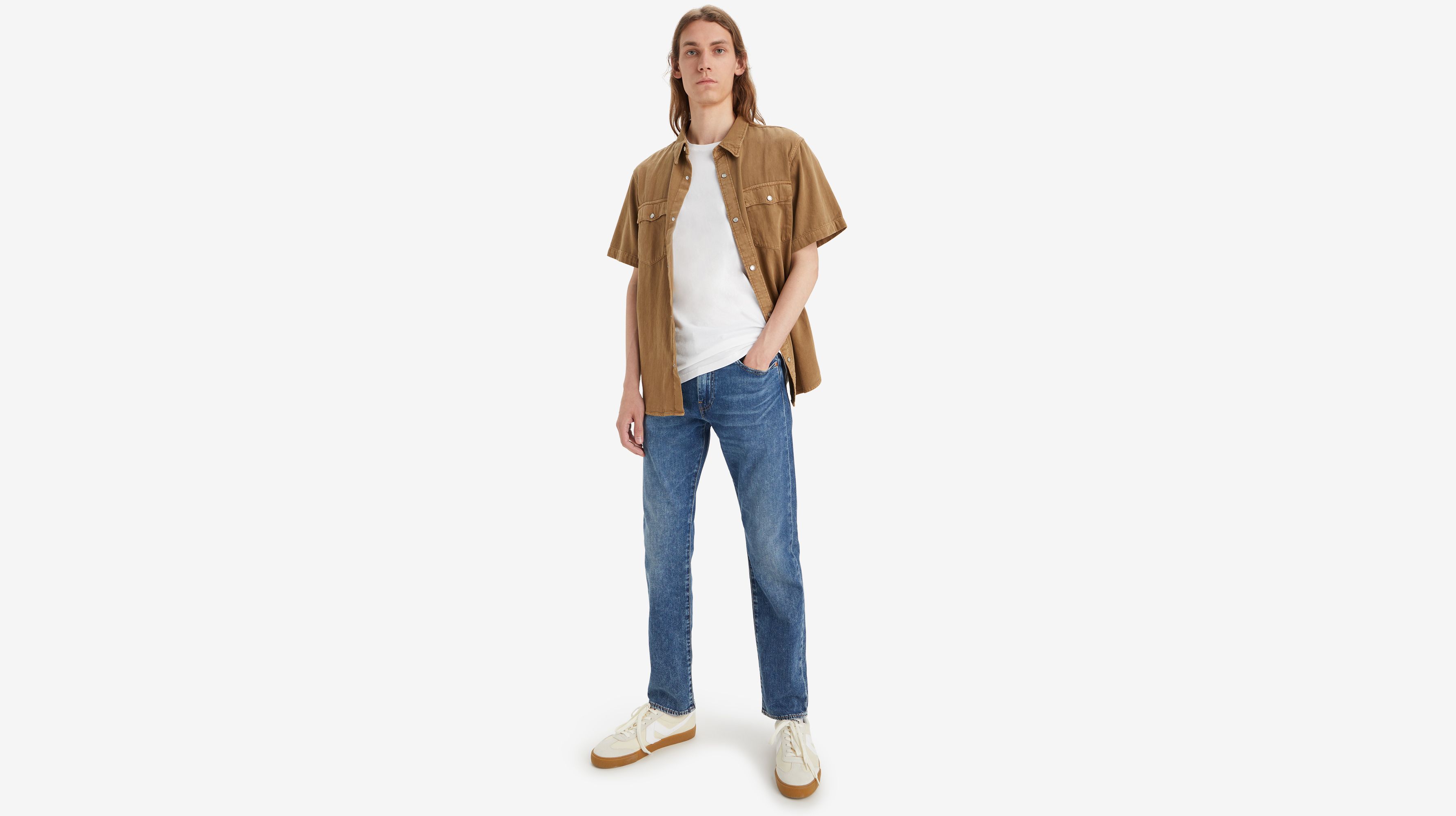 Jean 502™ fuselé Lightweight - Free To Be Performance Cool - Bleu
