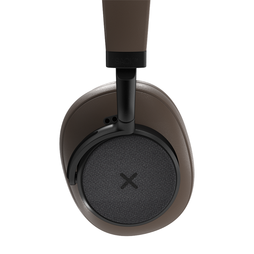 SACKit - Touch 400 Hybrid ANC Over-Ear Hovedtelefoner - Brun
