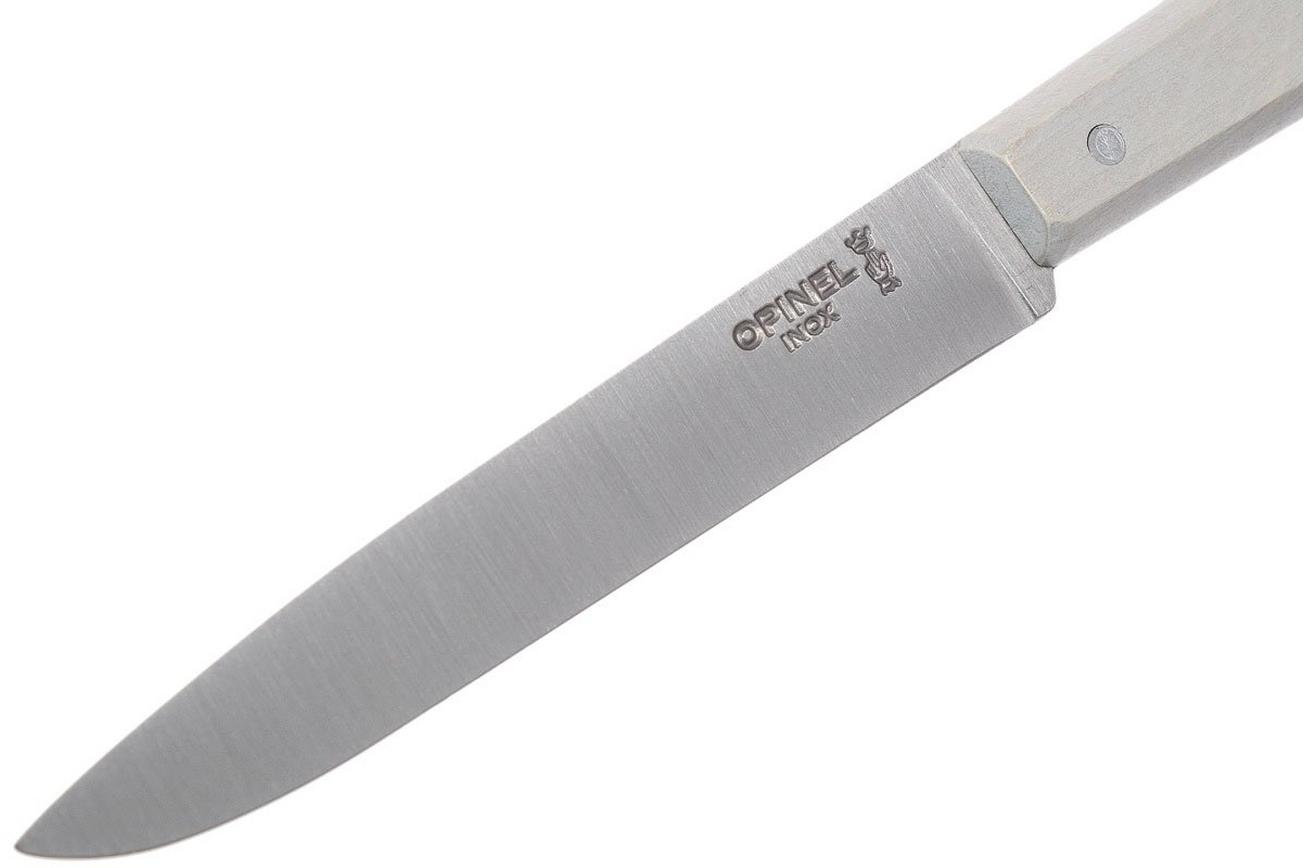 Opinel tafelmes Bon Appétit, N°125, grijs