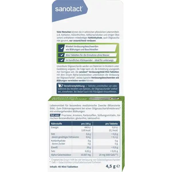 Verdaungsheld Mini-Tabletten