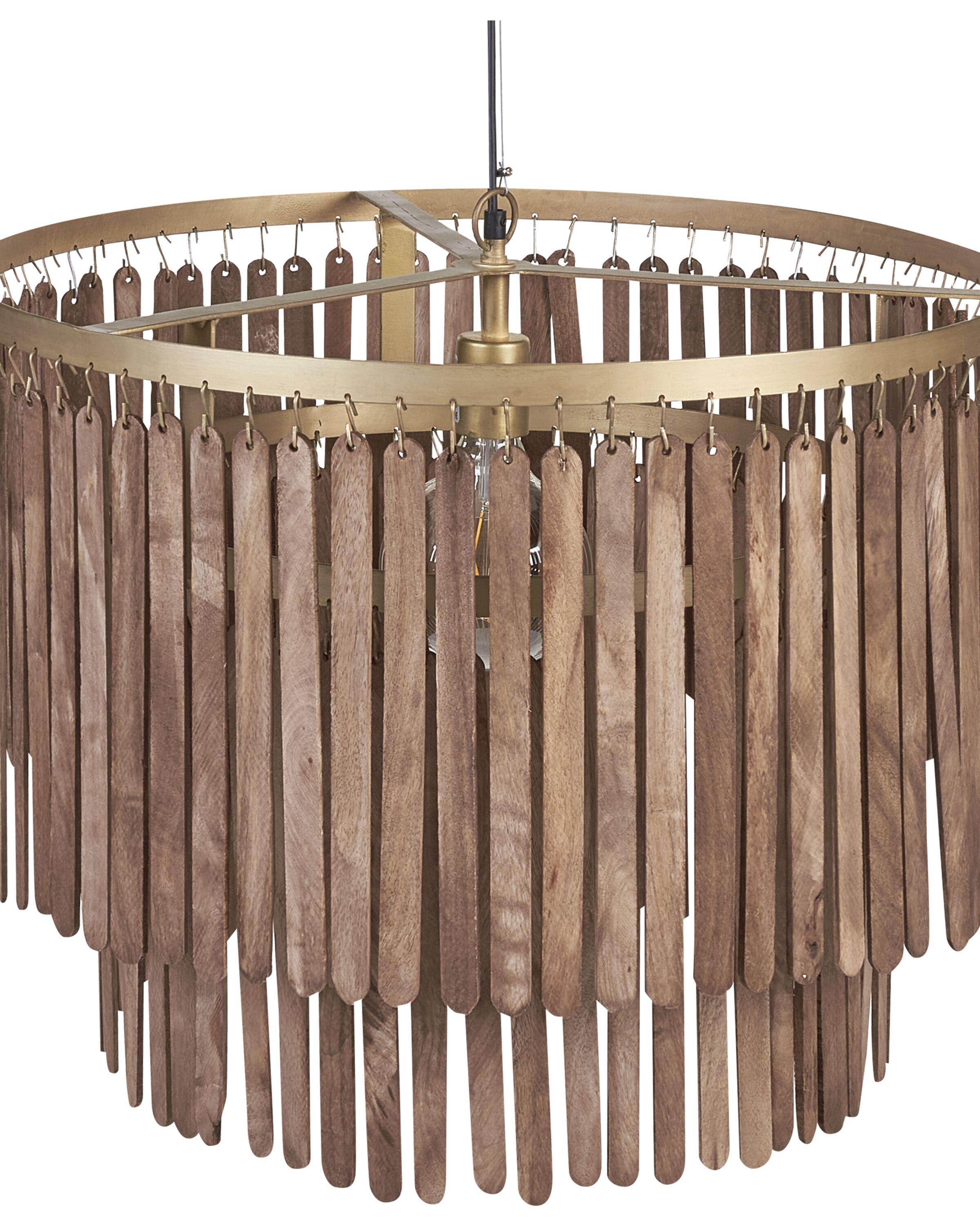 Hanglamp KAVERI Mangohout Bruin
