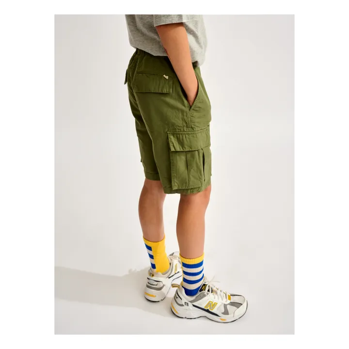 Bellerose Short Cargo Paz | Vert kaki