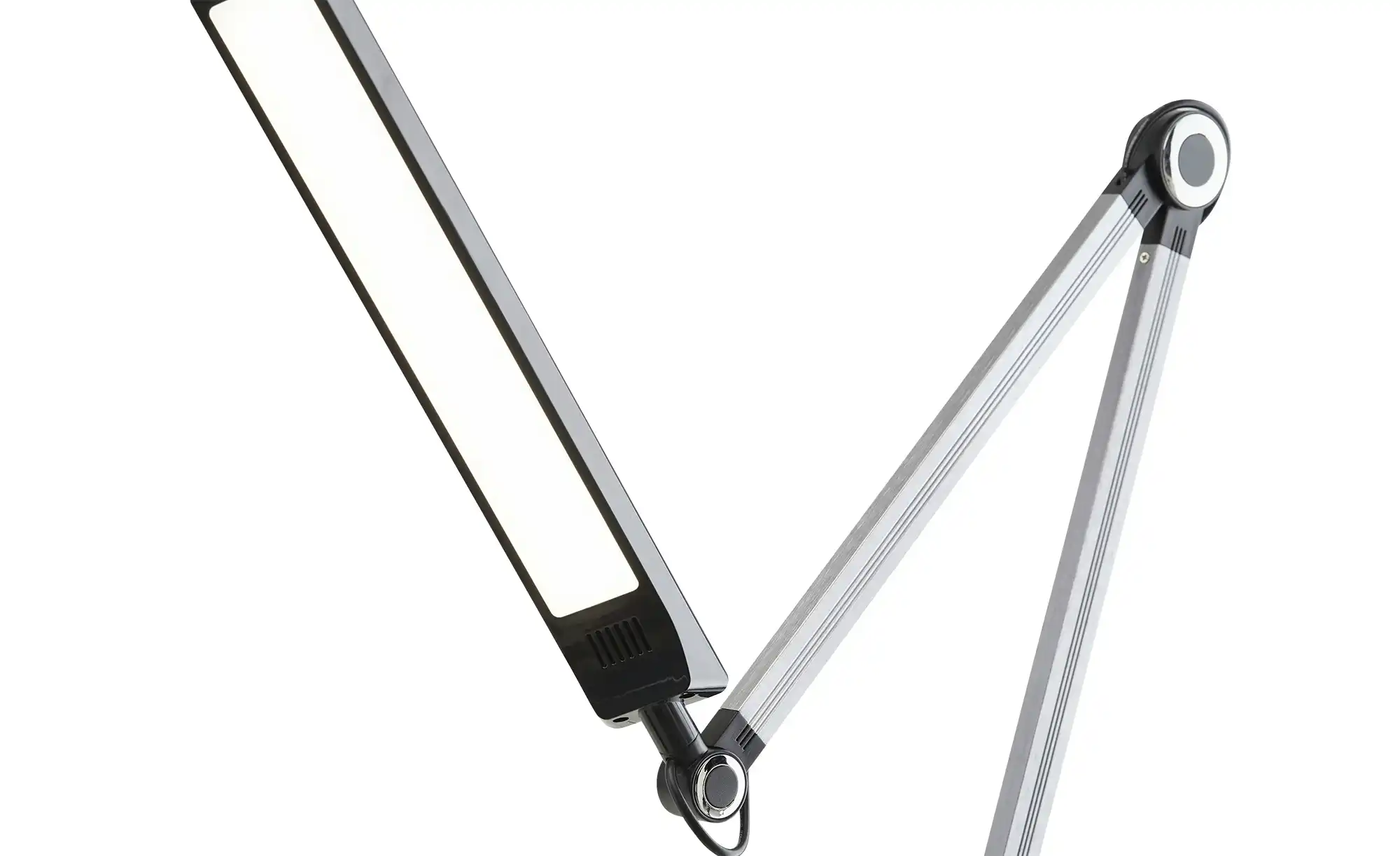 KHG LED-Klemmleuchte, 1-flammig, schwarz mit Touchpad