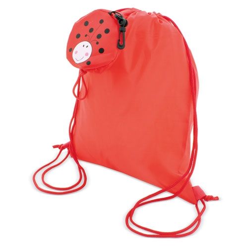 CN Club Nautico Faltbarer Rucksack (Turnbeutel) Kinder Marienkäfer