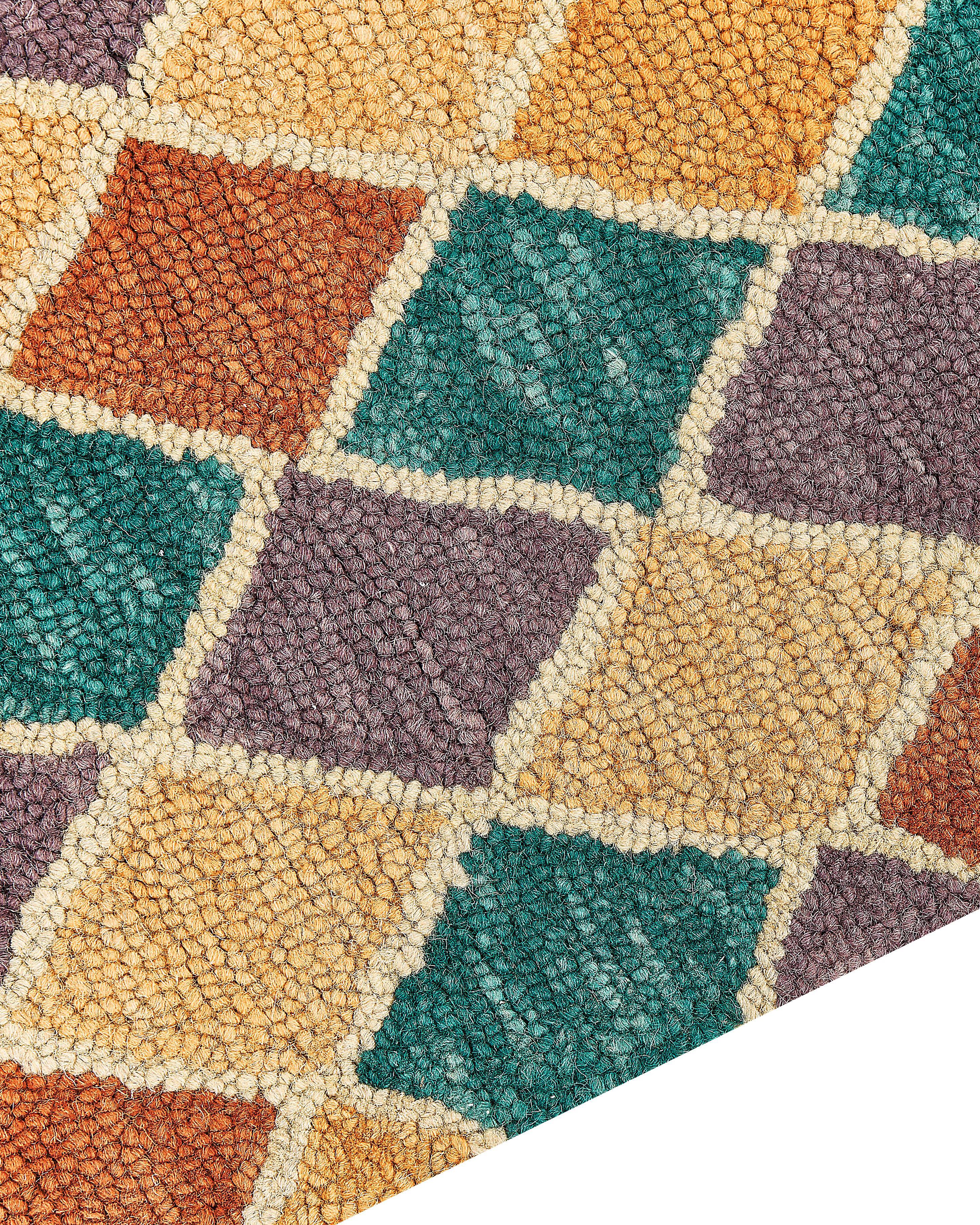 Vloerkleed KESKIN Meerkleurig 160 x 230 cm Wol