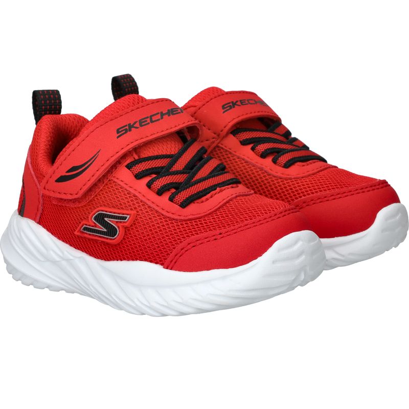 Skechers Nitro Sprint Sneakers Rood Jongens