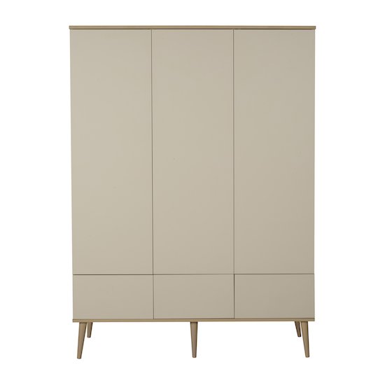 Flow armoire 3 portes   Argile & Oak        de               Quax