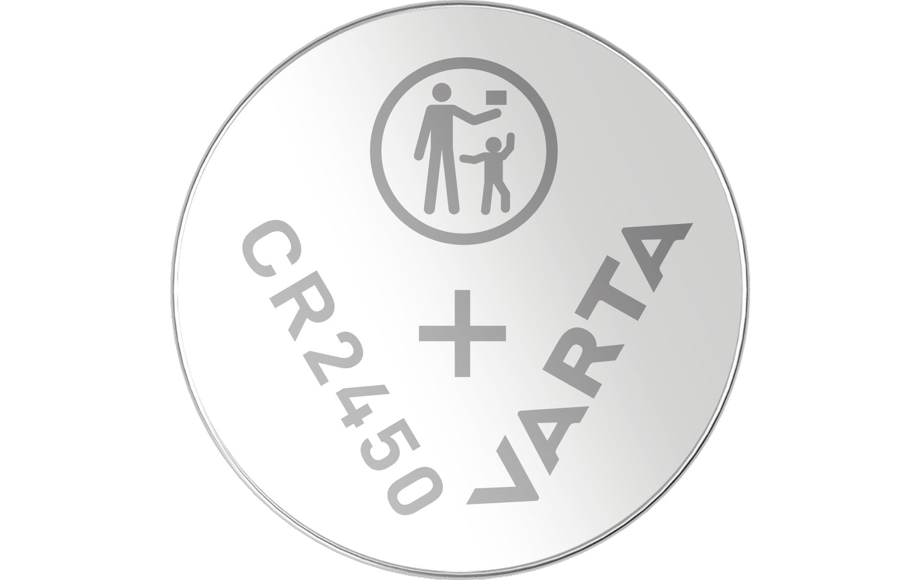 Knopfzelle CR2450 , 2 StückLITHIUM Knopfzelle CR2450 Blister 2