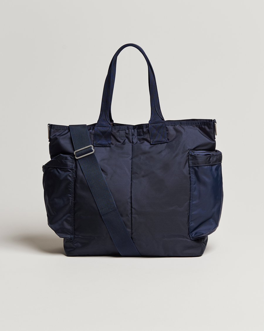 Porter-Yoshida & Co. Force 2Way Tote Bag Navy Blue