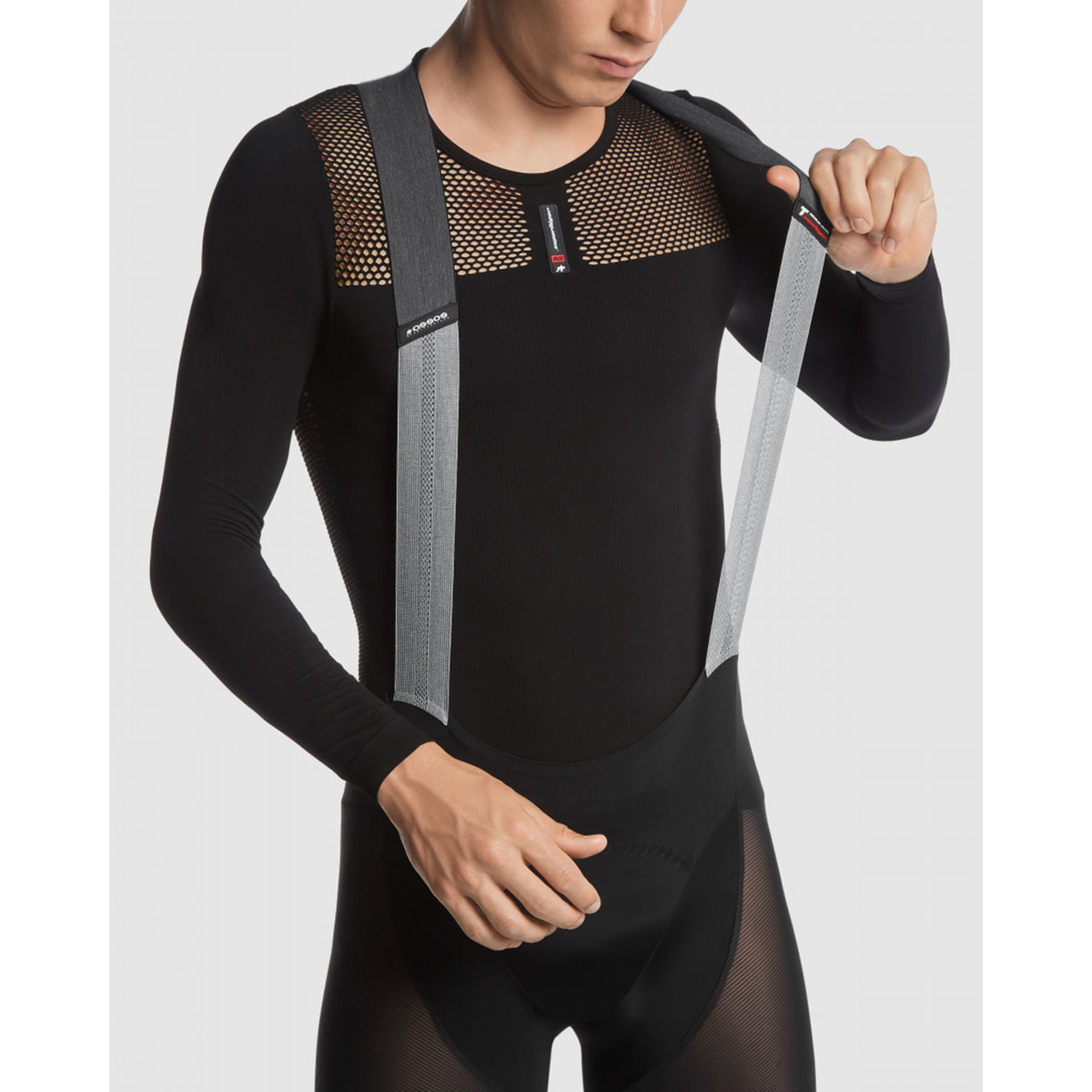 Assos LS Skin Layer Superleger Ondershirt Lange Mouwen Zwart Heren