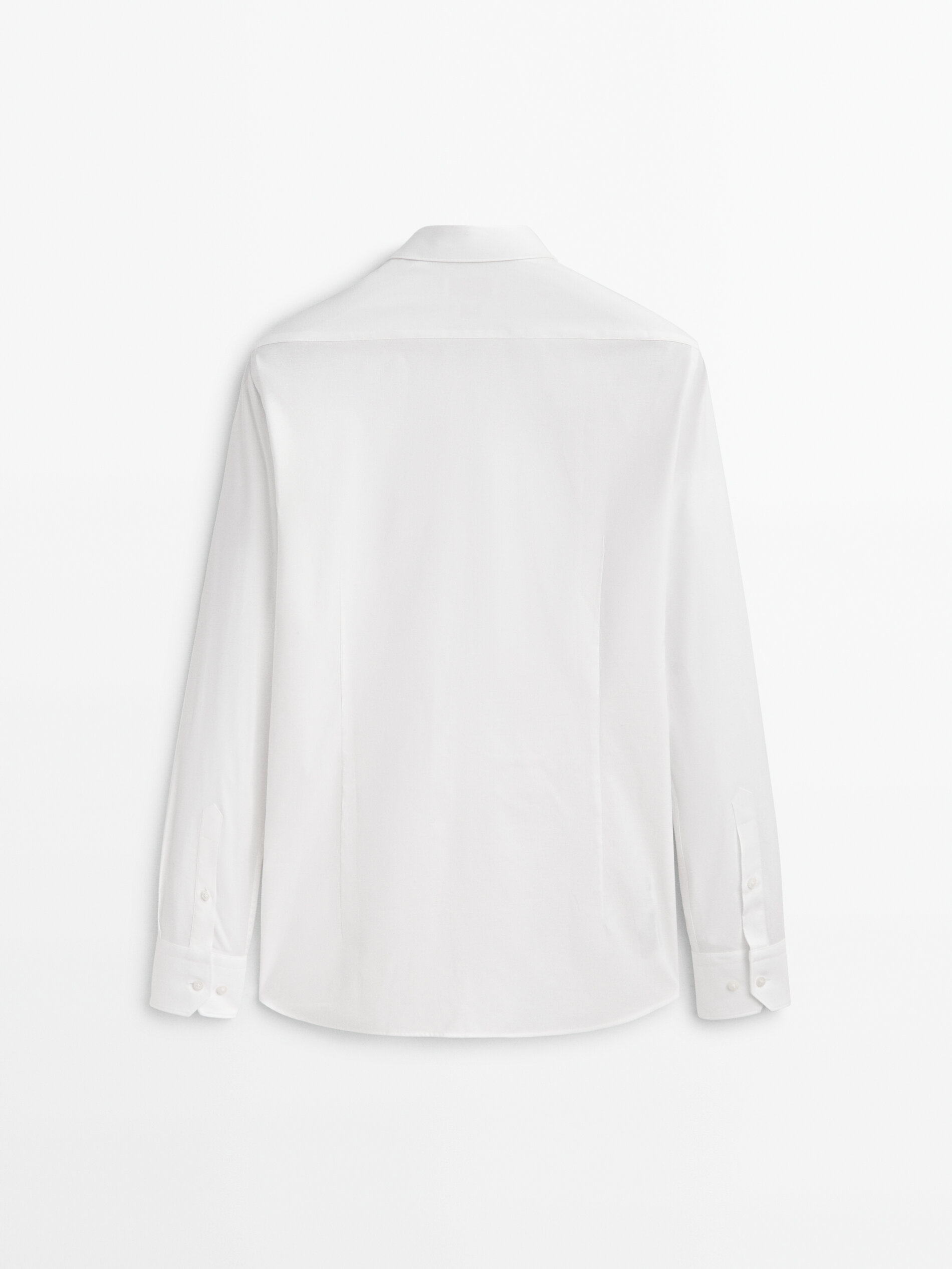 Camisa estructura easy iron stretch slim fit - BLANCO